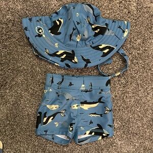 Hanna Anderson Baby Swim with Hat